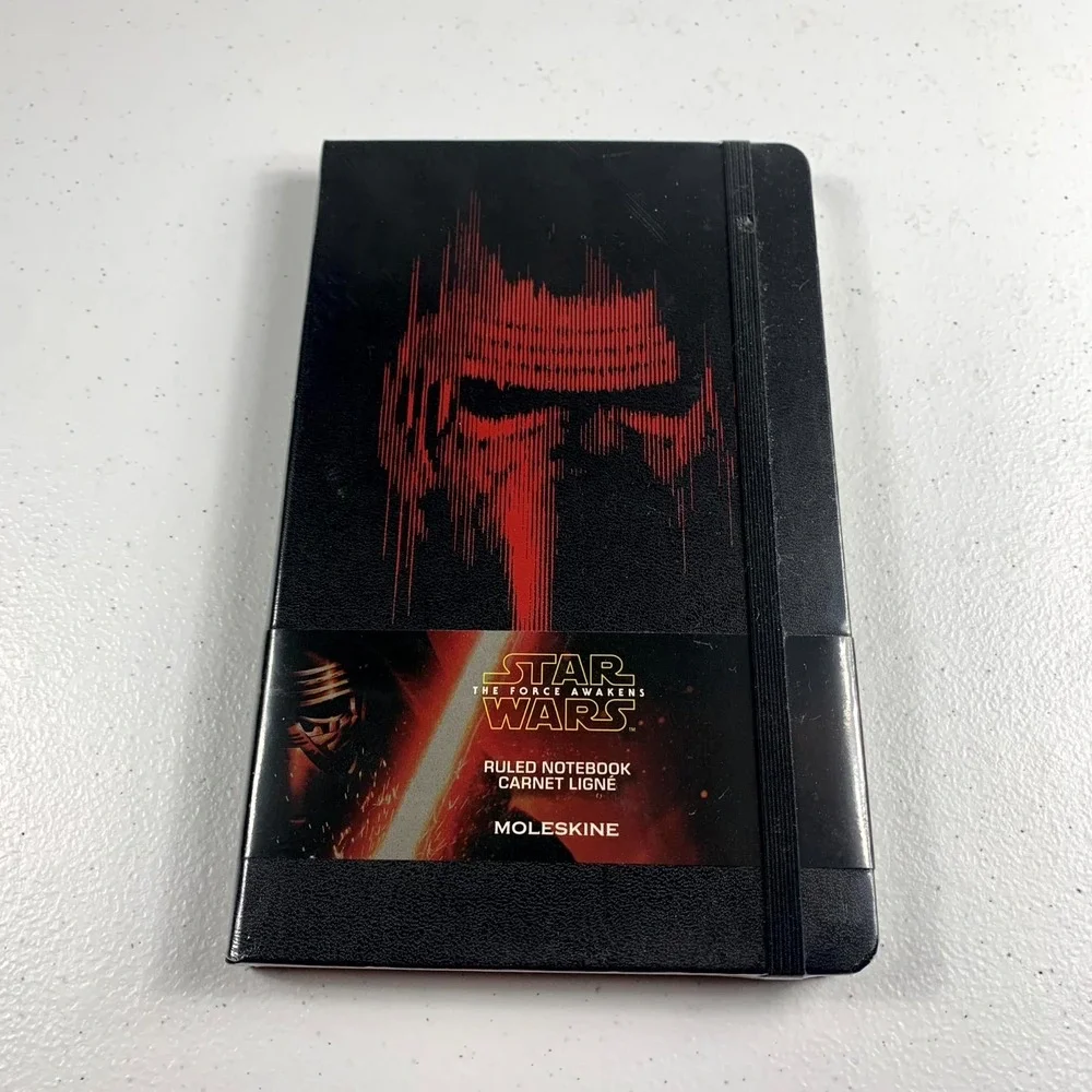Moleskine Star Wars: The Force Awakens‎ Kylo Ren Limited Edition Ruled Notebook
